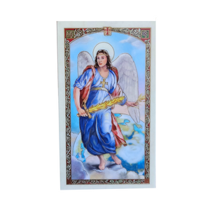 Arcangel Uriel Prayer Card (Spanish)