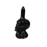 Black Skull Bell Figure Candle