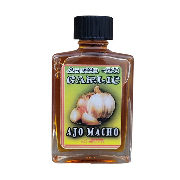 Aceite De Ajo Macho - Garlic Oil - 1 fl oz.
