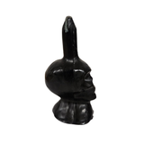 Black Skull Bell Figure Candle