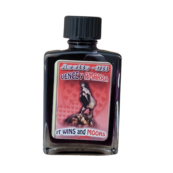 Aceite De Vence y Amarra - It wins and Moors Oil - 1 fl. oz. Bottle