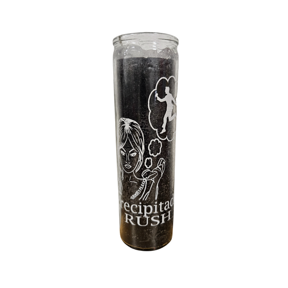 Rush Black Ritual Candle / Precipitado Veladora Negra