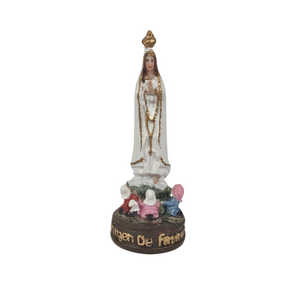 Mini Virgen De Fatima Satue 3'inch