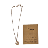 Pisces Rose Gold Necklace