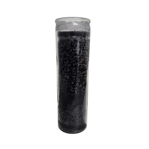 Plain Black Ritual Candle