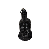 Black Skull Bell Figure Candle