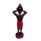 5 Inch Elegguá Statue – Small Orisha Statue for Home Altar, Protection & New Beginnings