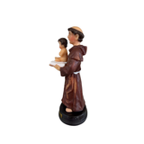 Mini San Antonio Statue 3 Inch – Saint Anthony of Padua Devotional Altar Figure