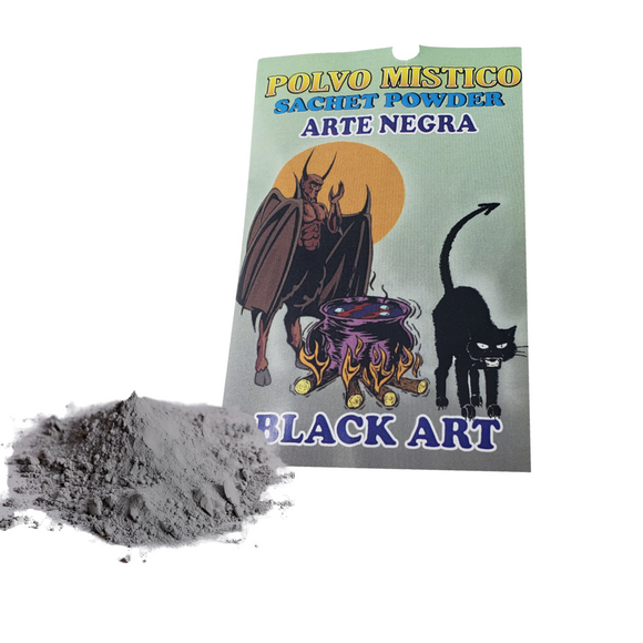 Black Art Sachet Powder / Arte Negra Polvo Mistico