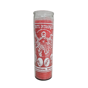 Espiritu Intraquilo Veladora Rosa / Intranquil Spirit Pink Ritual Candle