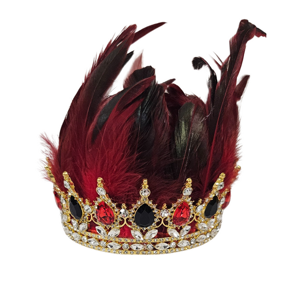 Eleggua Red & Black Crown