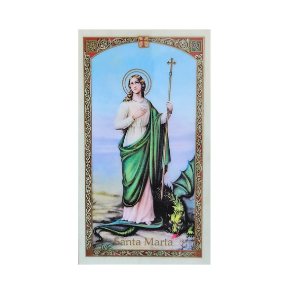 Santa Marta Prayer Card