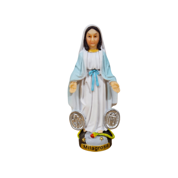 Mini Virgen Milagrosa Statue 3'inch