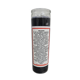 Negro Destructor Veladora Preparada / Black Destroyer Prepared Ritual Candle