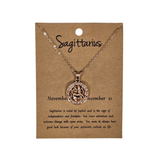 Sagittarius Rose Gold Necklace