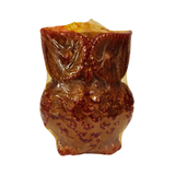 Red Owl Figure Candle