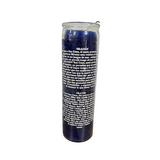 San Cono Veladora Azul / Saint Cono Blue Ritual Candle