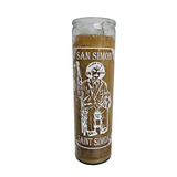 San Simon Veladora Cafe / San Simon Brown Ritual Candle