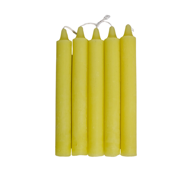 SPELL CANDLE YELLOW 6