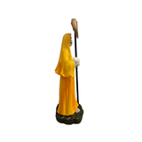 Santa Muerte Mini Statue Yellow 3.5