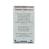 Santa Eduviges Prayer Card (Spanish)