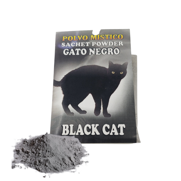 Black Cat Sachet Powder / Gato Negro Polvo Mistico