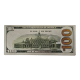 Silver 100 Dollar bill replica