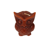 Red Owl Figure Candle