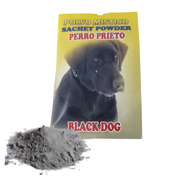 Black Dog Sachet Powder / Perro Prieto Polvo Mistico