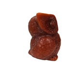 Red Owl Figure Candle