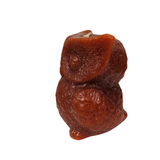 Red Owl Figure Candle