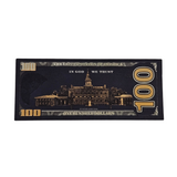 Black 100 Dollar bill replica bank note