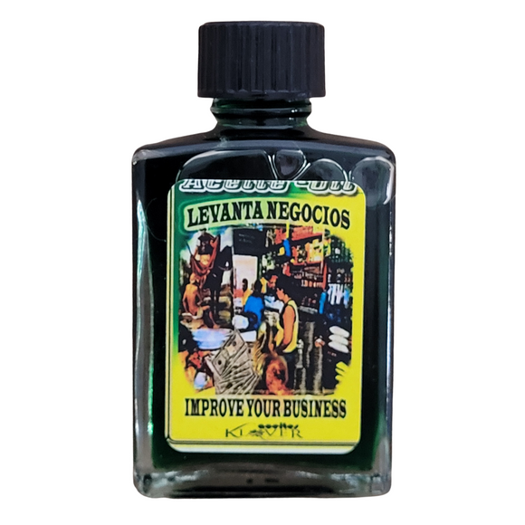 Aceite De Levanta Negocios - Improve Your Business Oil - 1 fl oz.