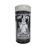 Jumbo 14 Day Black Holy Death Candle / Veladora de 14 Dias Negra de Santa Muerte
