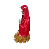 Red Half Holy Death / Santa Muerte Mita Roja