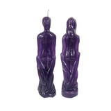 Couples Figure Candles Purple / Veladora de Pareja Morada