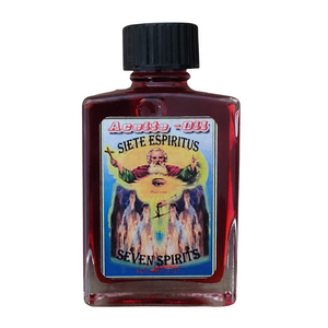 Aceite De Siete Espiritus - Seven Spirits Oil - 1 fl. oz. Bottle