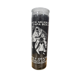 Santa Muerte Tapa Boca Veladora / Holy Death Shut Up Ritual Candle