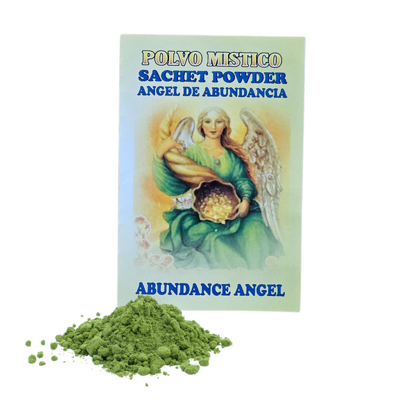 Abundance Angel Sachet Powder / Angel De Abundancia Polvo Mistico
