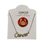 Cancer Gold Necklace