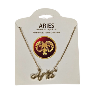 Aries Gold Necklace