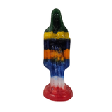 7 Color Santa Muerte Figure Candle