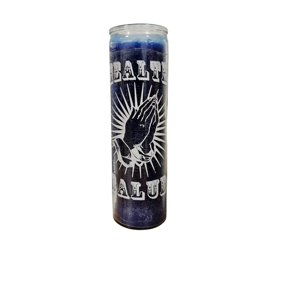 Salud Veladora Azul / Health Blue Ritual Candle