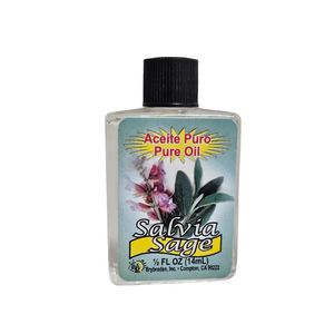 100% Pure Sage Oil / Puro Aceite de Salvia