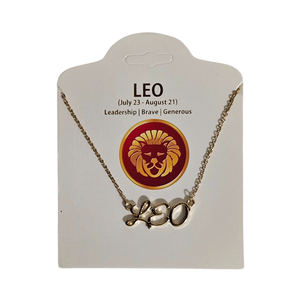 Leo Gold Necklace