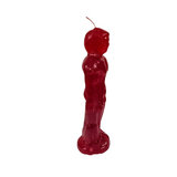 Male Figure Candle Red 8' / Candela De Hombre Roja