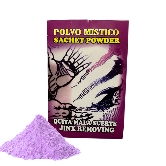 Jinx Removing Sachet Powder / Quita Mala Suerte Polvo Mistico