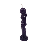 Woman Figure Candle Purple 8' / Candela De Mujer Morada