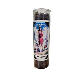 San Lazaro Veladora Preparada / Saint Lazaro Prepared Ritual Candle