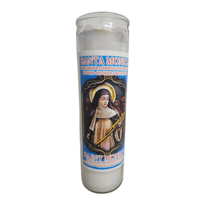 Santa Monica Veladora Preparada / Saint Monica Prepared Ritual Candle